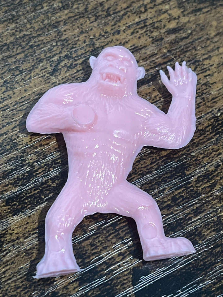 Figura de plástico plana Universal Monsters Palmer años 60 rosa único 2"" King Kong Foto 1 de 4