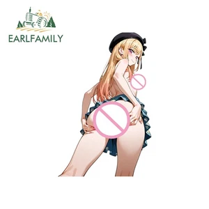 EARLFAMILY 5.1" Kitagawa Marin Car Sticker Removable Glass Artistic SUV RV Decal - Bild 1 von 10