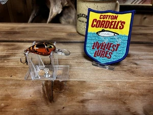 "Señuelo de pesca de lubina vintage Corton Cordell Baby Wiggle O 1-3/4"" 5/16 oz" - Imagen 1 de 7