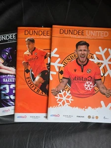 Dundee United Home Programmes 2020-21 Season Choose From List - Picture 1 of 4