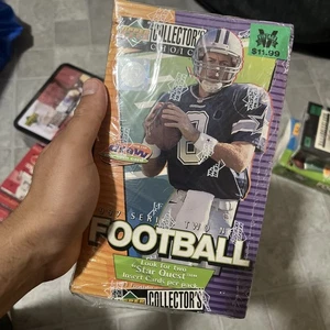 Sealed 1997 Upper Deck Collector's Choice Series 2 Football Hobby Box - Picture 1 of 6