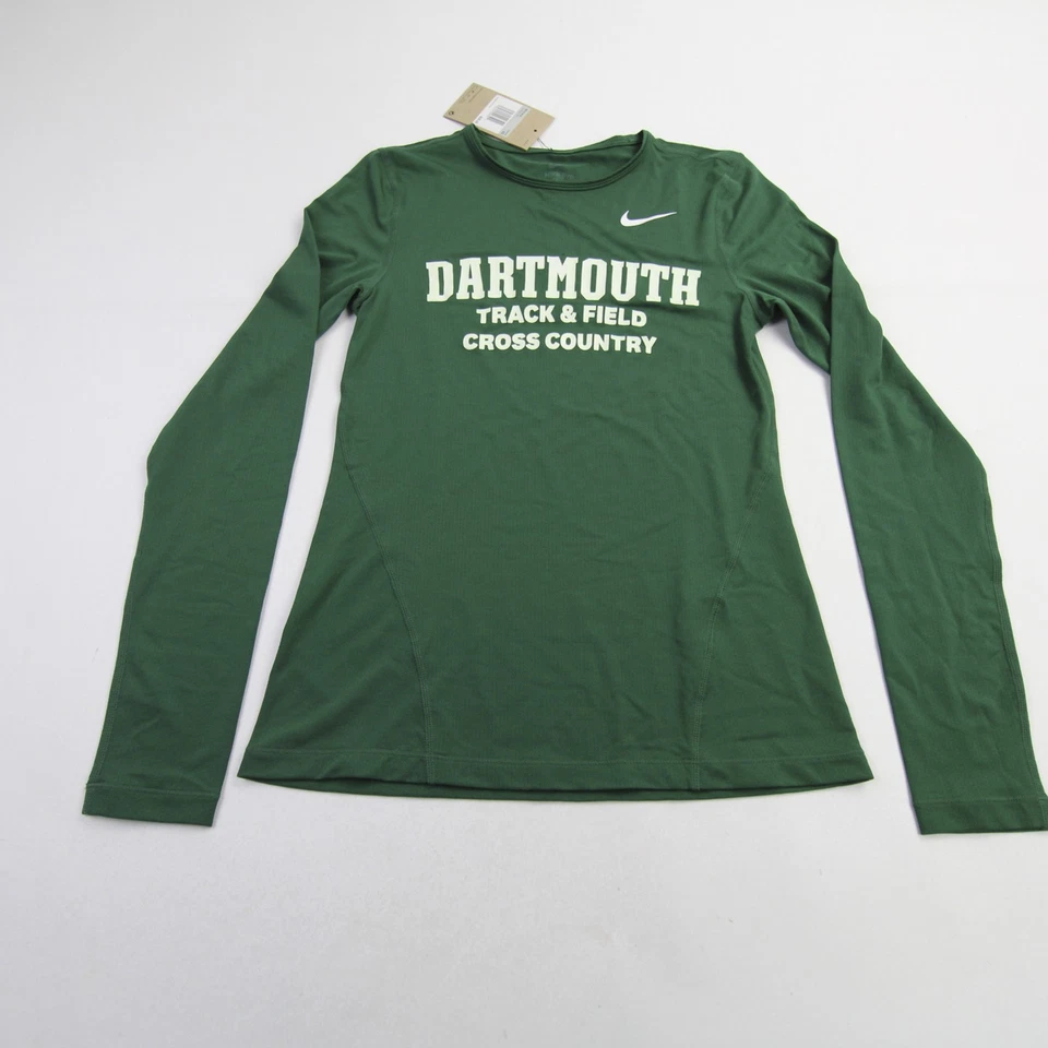 Camisa Dartmouth Verde Grande Nike Manga Larga Para Mujer Verde Oscuro Nueva Foto 1 de 1