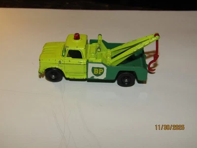 Camión de demolición Dodge Wrecker BP 1966 Matchbox Lesney England Nº 13-4RW de colección Foto 1 de 4