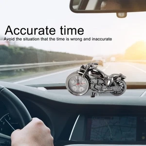 Motorcycle Alarm Clock Simulation Compact Children Alarm Clock Vintage Plastic - Picture 1 of 23