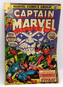 Captain Marvel #28 Marvel Comics September 1973 - Bild 1 von 8