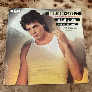 Rick Springfield - Jessie's Girl / Carry Me Away 45 - Picture 1 of 2