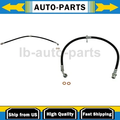 Manguera de freno delantera Dorman 2 piezas para Honda Civic 2001-2005 Foto 1 de 4