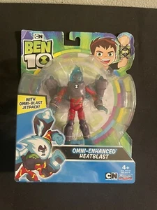 NEW IN BOX CARTOON NETWORK BEN 10 OMNI-ENHANCED HEAT BLAST ACTION FIGURE - Picture 1 of 11
