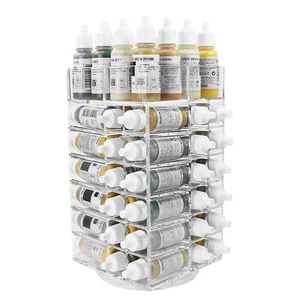 1 Set Modell Farbflasche Organizer Flaschenhalter Tabletop Farben Aufbewahrung - Bild 1 von 5
