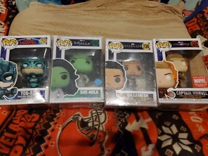 Funko Marvel Lot Yon-Rogg 429, Shehulk 1127, Gilgamesh 730, C Marvel 1265, KEVIN - Picture 1 of 6