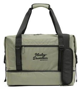 Harley-Davidson Women's Black Opal Weekender/Overnight Duffel Bag – Moss Green - Picture 1 of 4