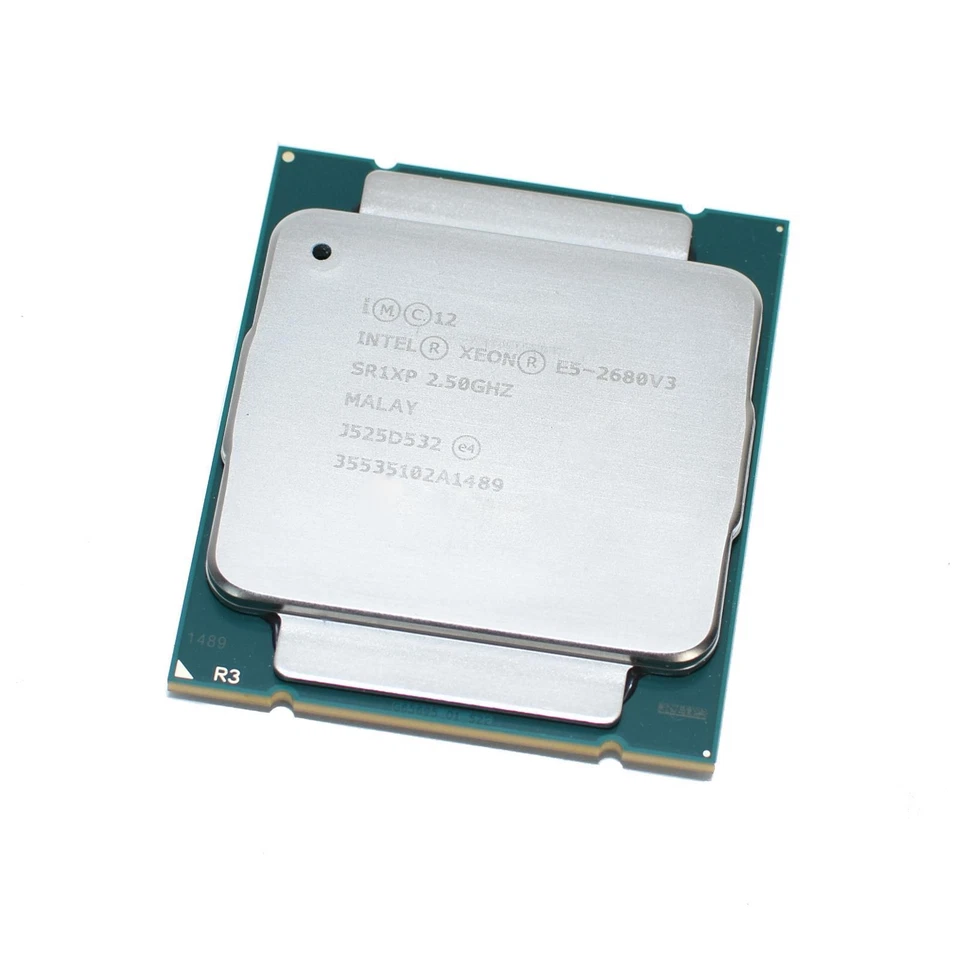 Intel SR1XP Xeon E5-2680v3 2.50Ghz 12-Core 30M 9.6GT/s LGA2011-3 Processor CPU - Image 1 of 1