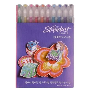 Plumas Galaxia Gelly Roll Stardust surtidos colores 10 piezas brillante Sakura PGB10CS4 - Imagen 1 de 5