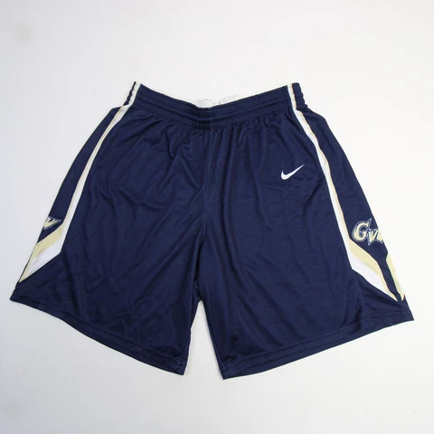 George Washington Colonials Nike Practice Shorts Men's Navy Used Cover