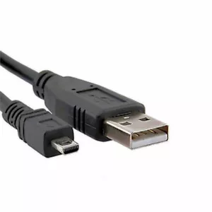 USB CABLE CORD FOR PANASONIC DMC-ZS10, DMC-ZS15, DMC-ZS19, DMC-ZS20, DMC-ZS25