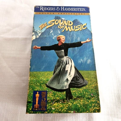 The Sound of Music VHS 1963, 1986 CBS Fox Release 2 Tape Set - BUY 2 GET 1 FREE! - Image 1 of 4