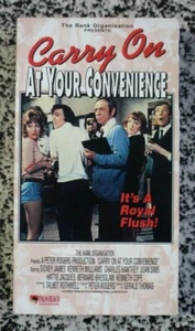 Carry On "At Your Convenience" VHS 1971 Rare Bawdy British Cult Comedy/Parody - Picture 1 of 3