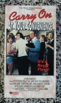 Carry On "At Your Convenience" VHS 1971 Rare Bawdy British Cult Comedy/Parody - Image 1 of 3