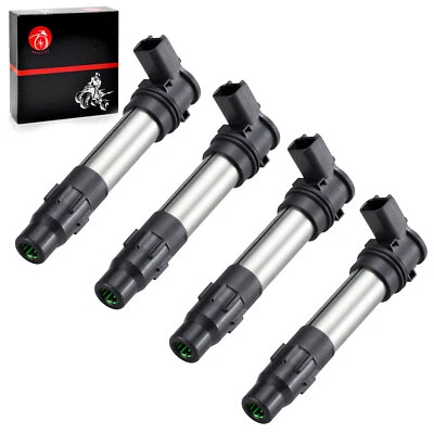 Ignition Coils 4 Pcs For HONDA 2008 2009 2010 2011 2012-2023 CBR1000RR CBR1000RA - Image 1 of 4