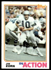 1982 Topps #256 Jim Zorn Seattle Seahawks - Foto 1 di 2
