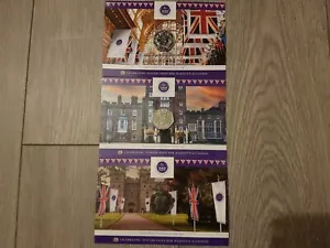 3x Platinum Jubilee God Save The Queen 2022 Diamond Finish 50p Coins - Picture 1 of 7