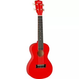 Oscar Schmidt OU1CRD Concert Size Ukulele, Red - Picture 1 of 1