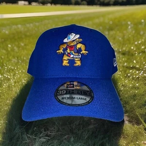 Amarillo Sod Poodles Hat Minor league fitted M/L Blue Cap MiLB New Era 39Thirty - Picture 1 of 4