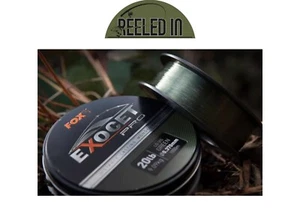 FOX Exocet Pro Line Low Viz Green-Carp Fishing mono main line 1000mtr Spool - Picture 1 of 4