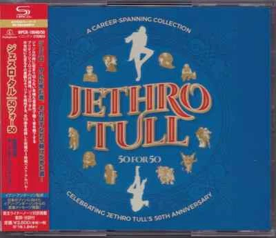 Jethro Tull SEALED BRAND NEW 3SHM-CD "50 For 50" Compilation Japan OBI - Image 1 of 2