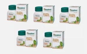 5 x Himalaya Shuddha Guggulu 300 Tabs für Herz Wellness - Bild 1 von 2