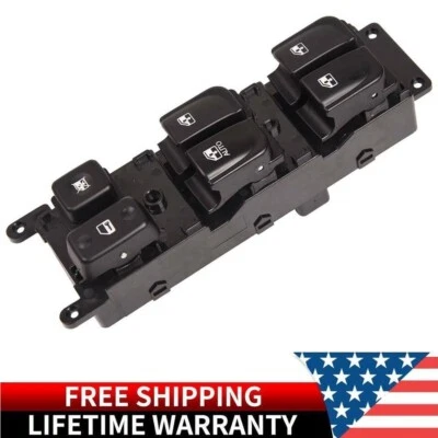 Front Left Power Window Master Switch For Hyundai Sonata 2005-2007 935703K010 - Image 1 of 4