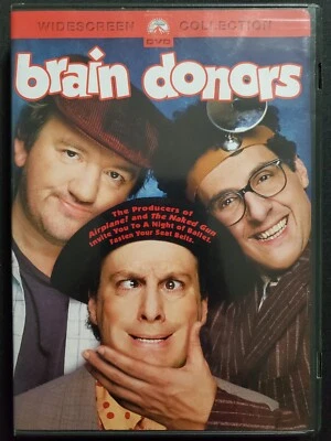 Brain Donors DVD John Turturro, Bob Nelson, Mel Smith 1992 Region 1 OOP - Image 1 of 3