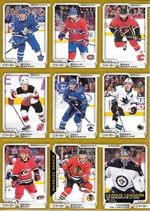 U PICK EM LOT 2018-19 18-19 OPC O-Pee-Chee GOLD GLOSSY RC Update cards #1-650 - Picture 1 of 2