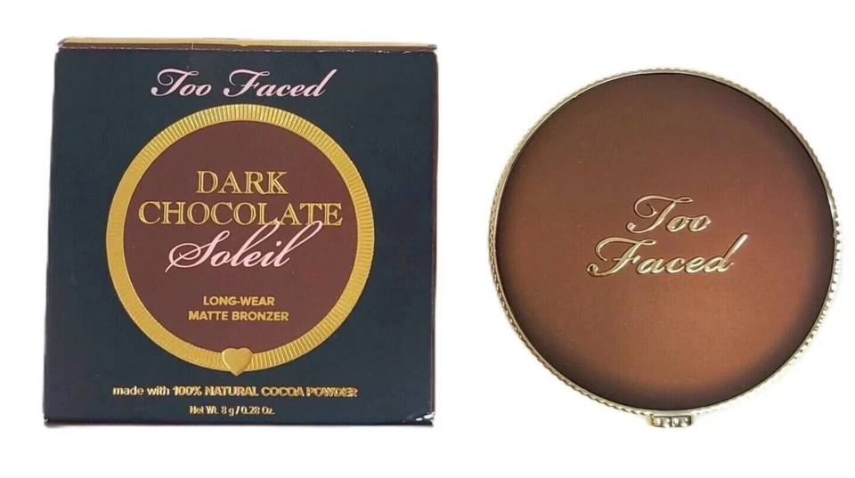 Too Faced Dark Chocolate Soleil Matte Bronzer  New 0.28 oz - Image 1 of 1