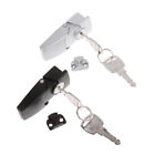 Cabinet Coated Metal Hasp Latch DK604 Security Toggle Lock With Two Keys Bh
