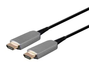 Monoprice 4K SlimRun AV High Speed HDMI Cable 30ft - CMP Rated AOC 18Gbps Black - Picture 1 of 2