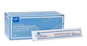 Medline Sterile Cotton Tipped Applicators - Box of 100, NIB - Picture 1 of 1