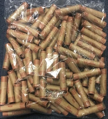 100 centavos preformados escopeta rollo monedas envoltorios bolsa nueva hecha en EE. UU. envío y devolución gratuitos Foto 1 de 2