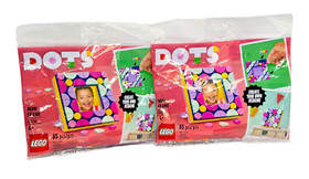 Lot of 2 Lego 30556 DOTS Mini Picture Frame 85 Pcs Arts & Crafts NEW