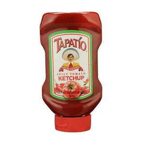 Tapatio Spicy Tomato Ketchup Hot 20oz Squeeze Heat Tang Smoky Kosher USA Made - Picture 1 of 24