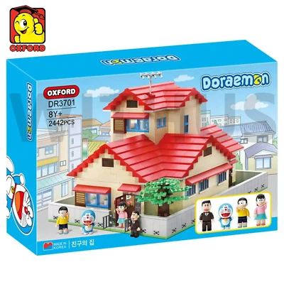Oxford DR3701 Doraemon Nobita Nobi House Brick Building Figures - 2442pcs - Image 1 of 4
