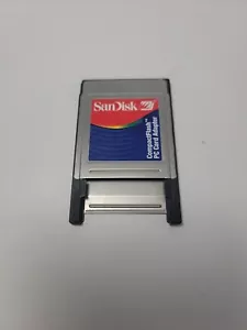 Sandisk PC Card Adapter PCMCIA for CompactFlash Memory Cards - Picture 1 of 3