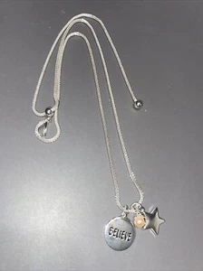 Vantel Pearl Believe Necklace New - Picture 1 of 2