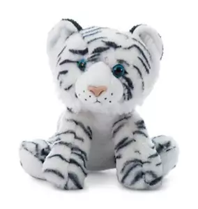 Peluche Tigre, Regali per Bambini, Animali Zoo Wild Onez, Tigre Bianca - Foto 1 di 8