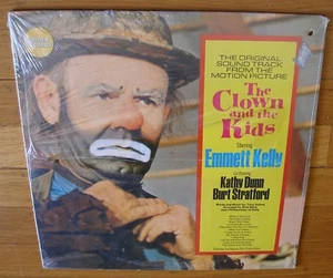 The Clown & the Kids 1968 Golden Records Soundtrack LP Jazz Phil. Emmett Kelly - Foto 1 di 4