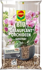 COMPO BIO GRANUPLANT Orchideen Pflanzgranulat Bimsstein Lava Drainage Grau 3L - Bild 1 von 3