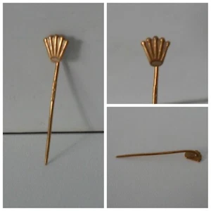 Rolex Watch Lapel Pin Brooch RARE! - Iconic ROLEX "crown" Antique Gold Tone VGC - Picture 1 of 5