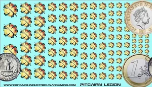 Pitcairn Legion (clásico) - Calcomanías de tobogán acuático para Battletech - Imagen 1 de 1