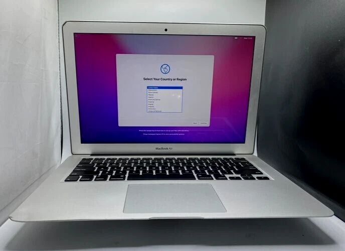 Apple MacBook Air 13" Intel Core i5-5250U @ 1.6GHz 8GB RAM 256GB SSD MJVE2LL/A - Image 1 of 4