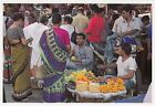 (82118) Postcard India Market Place - un-posted